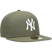 Men's New Era York Yankees White on 59FIFTY Fitted Hat