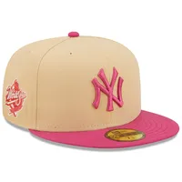 Men's New Era Orange/Pink Atlanta Braves 40th Anniversary Mango Passion 59FIFTY Fitted Hat