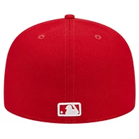 Casquette ajustée 59FIFTY rouge avec logo New York Yankees Era pour homme