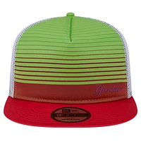 Casquette Snapback 9FIFTY New Era New York Yankees Neon Horizon A-Frame Trucker pour hommes