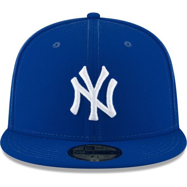 Casquette ajustée 59FIFTY blanche avec logo New York Yankees Era pour homme