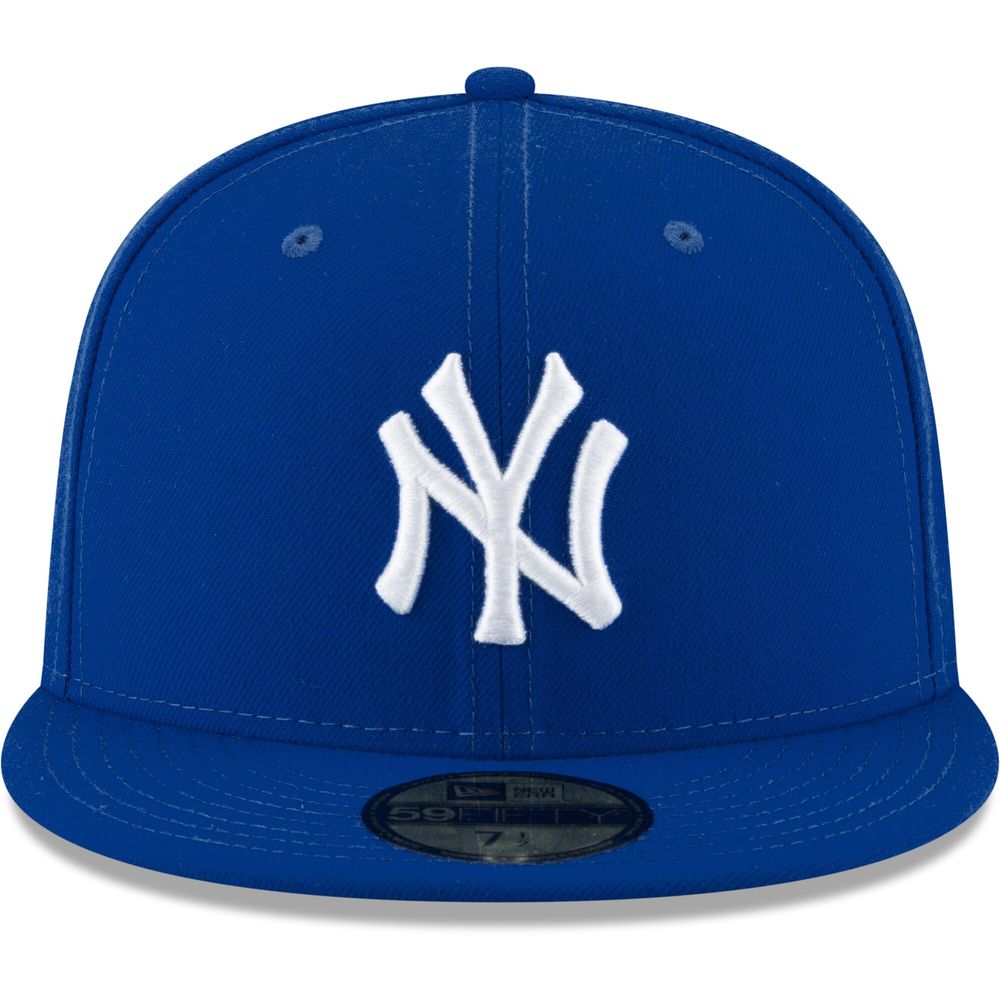 Men's New Era York Yankees White on 59FIFTY Fitted Hat