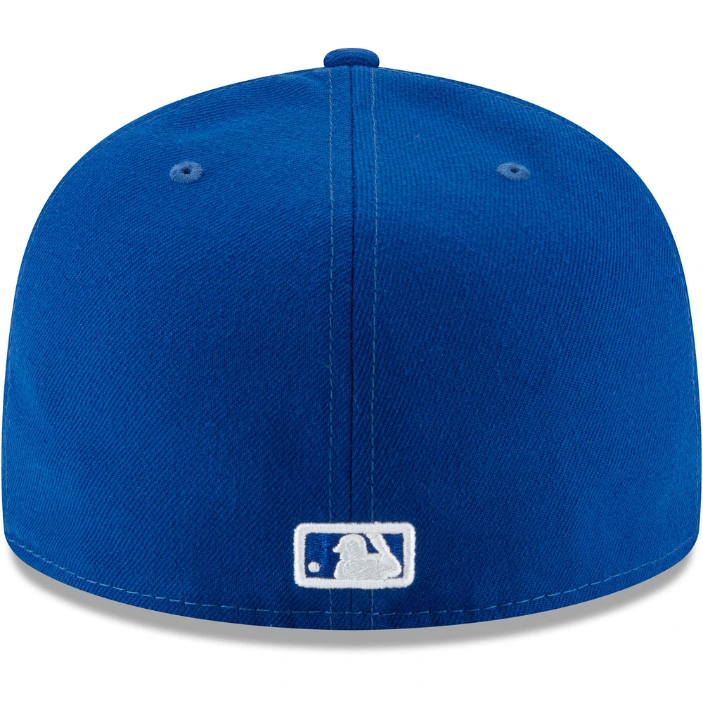 Men's New Era Royal York Yankees White Logo 59FIFTY Fitted Hat