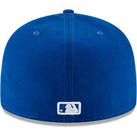 Men's New Era Royal York Yankees White Logo 59FIFTY Fitted Hat