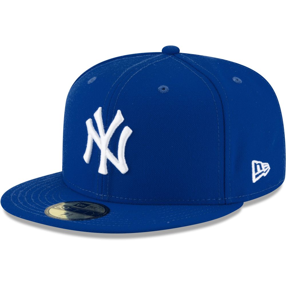 Men's New Era York Yankees White on 59FIFTY Fitted Hat