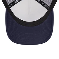 Casquette réglable New Era New York Yankees Spring Training Circle Foam A-Frame 9FORTY Trucker pour hommes, blanc/bleu marine