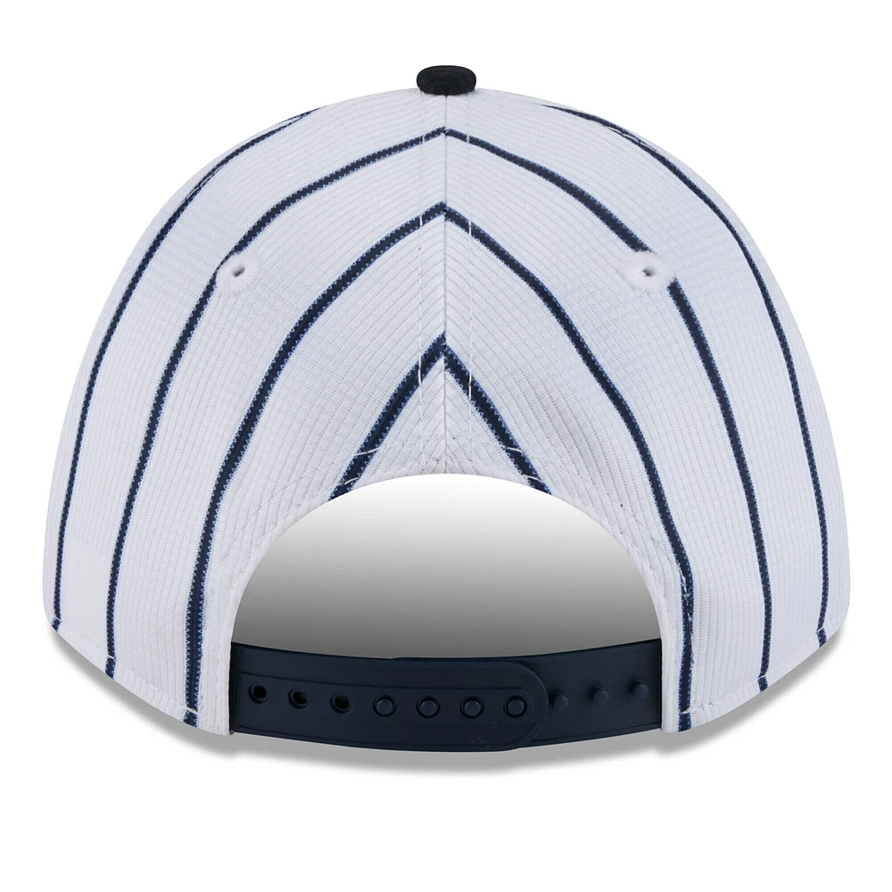 Casquette ajustable New Era 9FORTY pour homme, New York Yankees 2025 Spring Training, blanche
