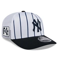 Men's New Era White New York Yankees 2025 Spring Training 9SEVENTY Stretch-Snap Hat