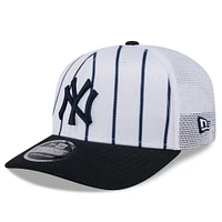 Men's New Era White New York Yankees 2025 Spring Training 9SEVENTY Stretch-Snap Hat