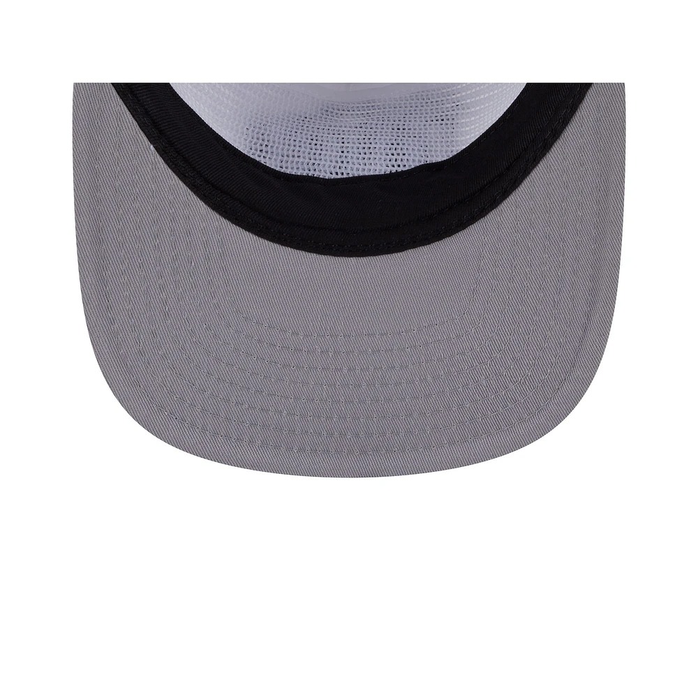 Casquette snapback Palm Golfer blanche New Era pour homme, motif New York Yankees, entraînement de printemps 2025