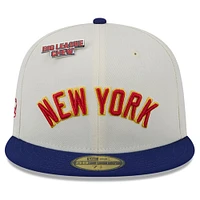 Casquette ajustée 59FIFTY New Era pour hommes des York Yankees Big League Chew Original blanche