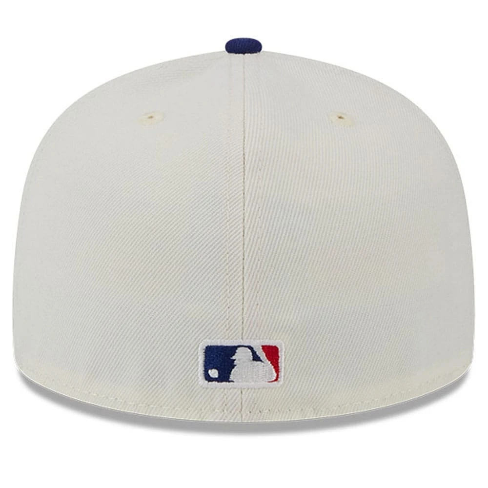 Casquette ajustée 59FIFTY New Era pour hommes des York Yankees Big League Chew Original blanche