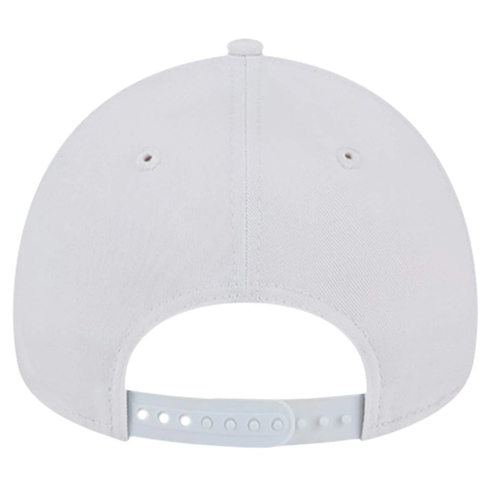 Men's New Era White New York Yankees TC A-Frame 9FORTY Adjustable Hat