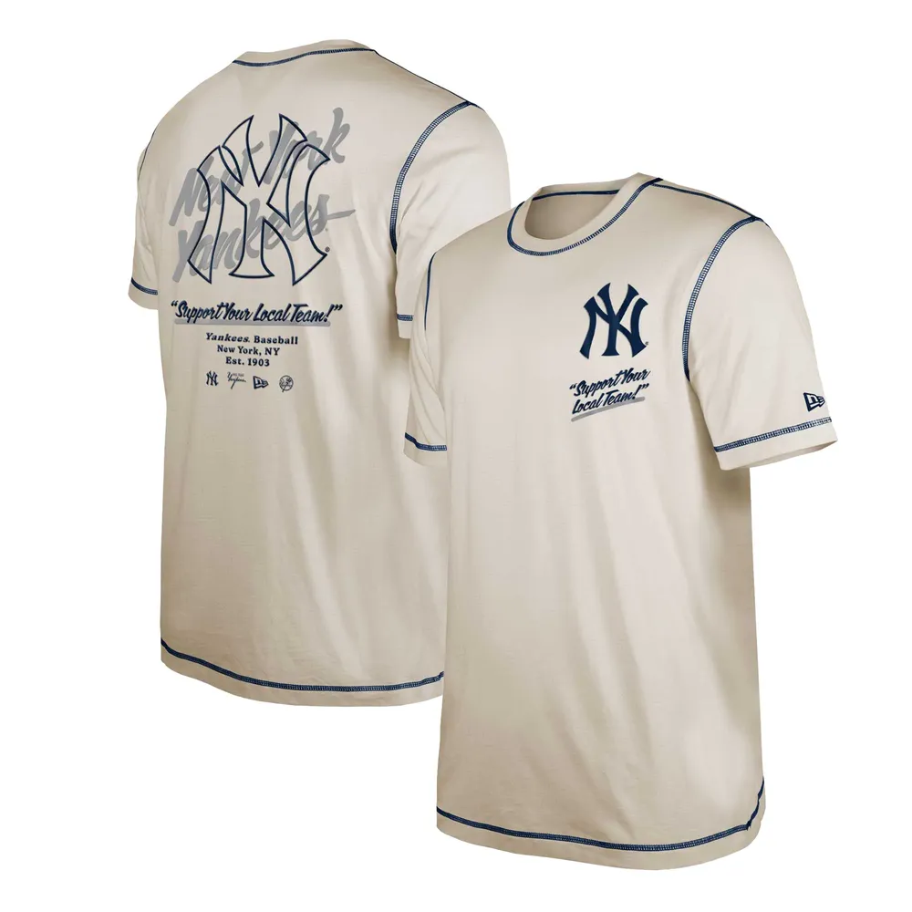 New Era Men's New Era White York Yankees Team Split T-Shirt