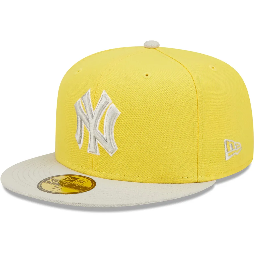 Men's New Era York Yankees White on 59FIFTY Fitted Hat