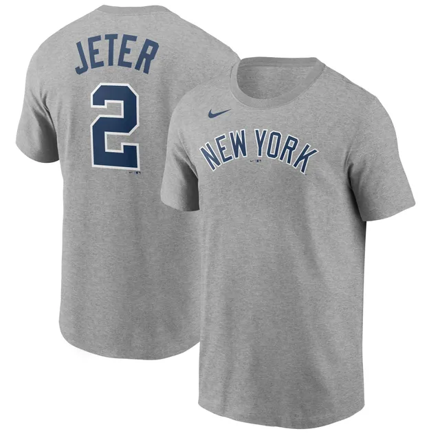 Derek Jeter New York Yankees Nike Youth Hall of Fame Player Jersey - White