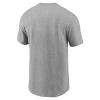 Men's Nike Derek Jeter Heathered Gray New York Yankees Locker Room T-Shirt