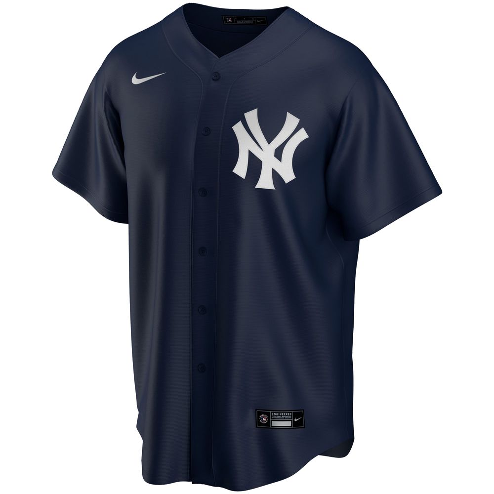 Nike Men's Nike Derek Jeter Navy New York Yankees Alternate Replica Player  Jersey