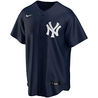 Maillot Homme Nike Derek Jeter Bleu Marine New York Yankees Alternate Replica Player