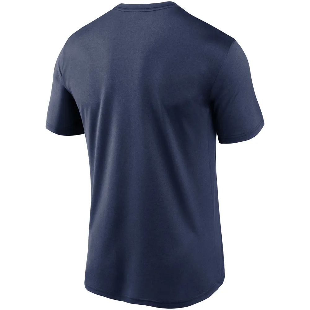 T-shirt de performance Nike Derek Jeter pour hommes, bleu marine, Temple la renommée des Yankees New York