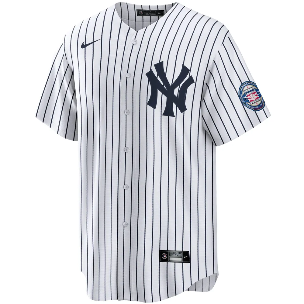 Nike Men's Nike Derek Jeter White/Navy New York Yankees 2020 Hall