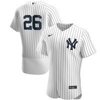 Men's Nike DJ LeMahieu White/Navy New York Yankees Home Authentic Player Jersey