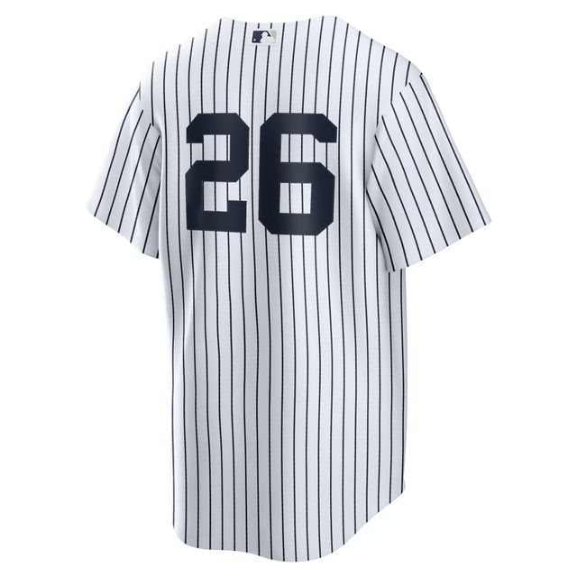 Men's Nike DJ LeMahieu White New York Yankees Home Replica Player Name Jersey