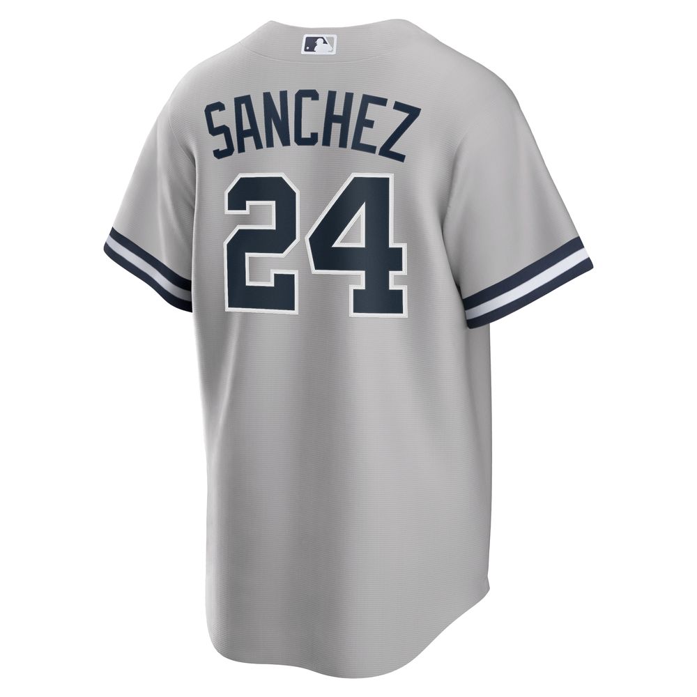 Men's New York Yankees Gary Sanchez Nike White Home Replica Player Name  Jersey