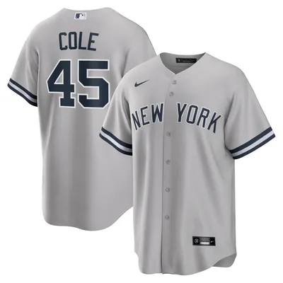 Gerrit Cole New York Yankees Autographed White Nike Authentic Jersey