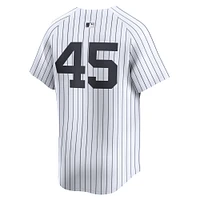 Maillot de joueur Nike Gerrit Cole blanc New York Yankees Home Limited pour homme