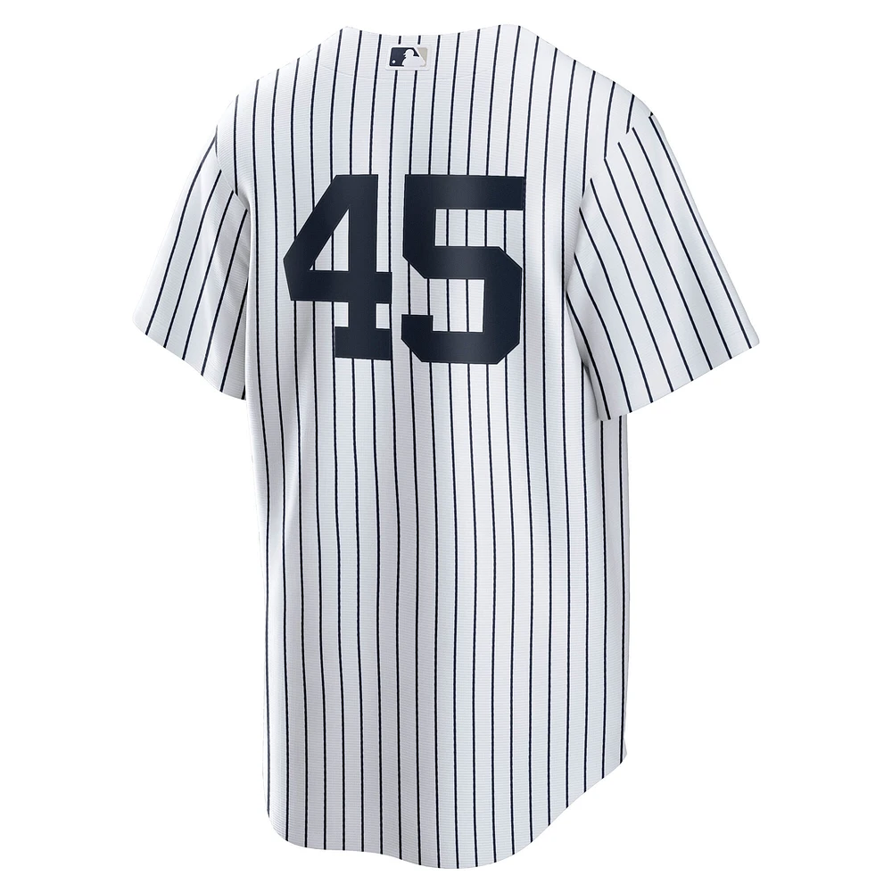 Men's Nike Gerrit Cole White New York Yankees Home Replica Player Jersey