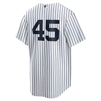 Men's Nike Gerrit Cole White New York Yankees Home Replica Player Jersey