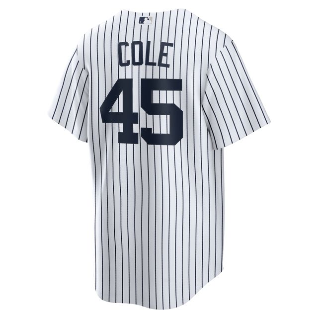 Youth Nike Gerrit Cole White New York Yankees Alternate Replica Player  Jersey