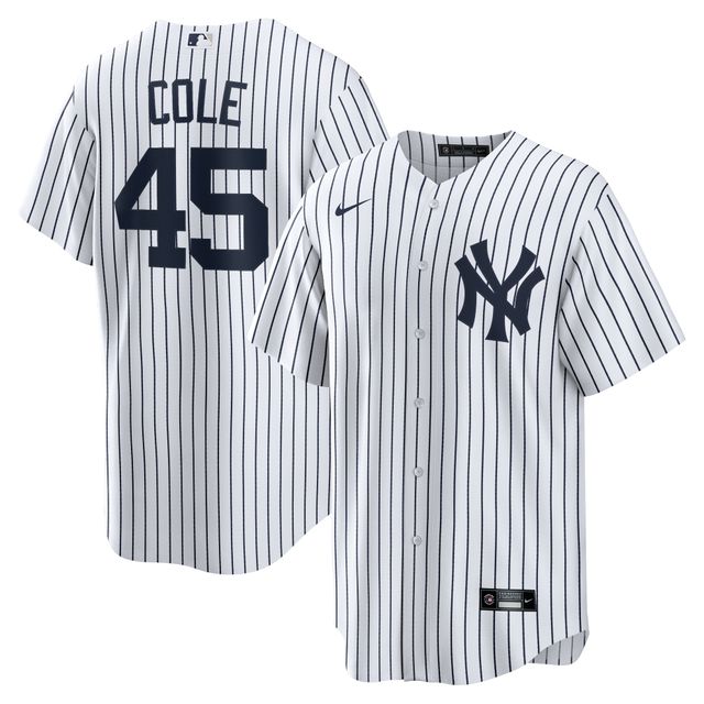 Youth New York Yankees Gerrit Cole Nike Gray Alternate Replica Player Jersey