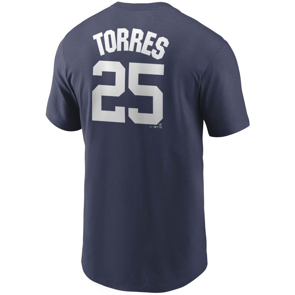 Men's Nike Navy New York Yankees Name & Number T-Shirt 