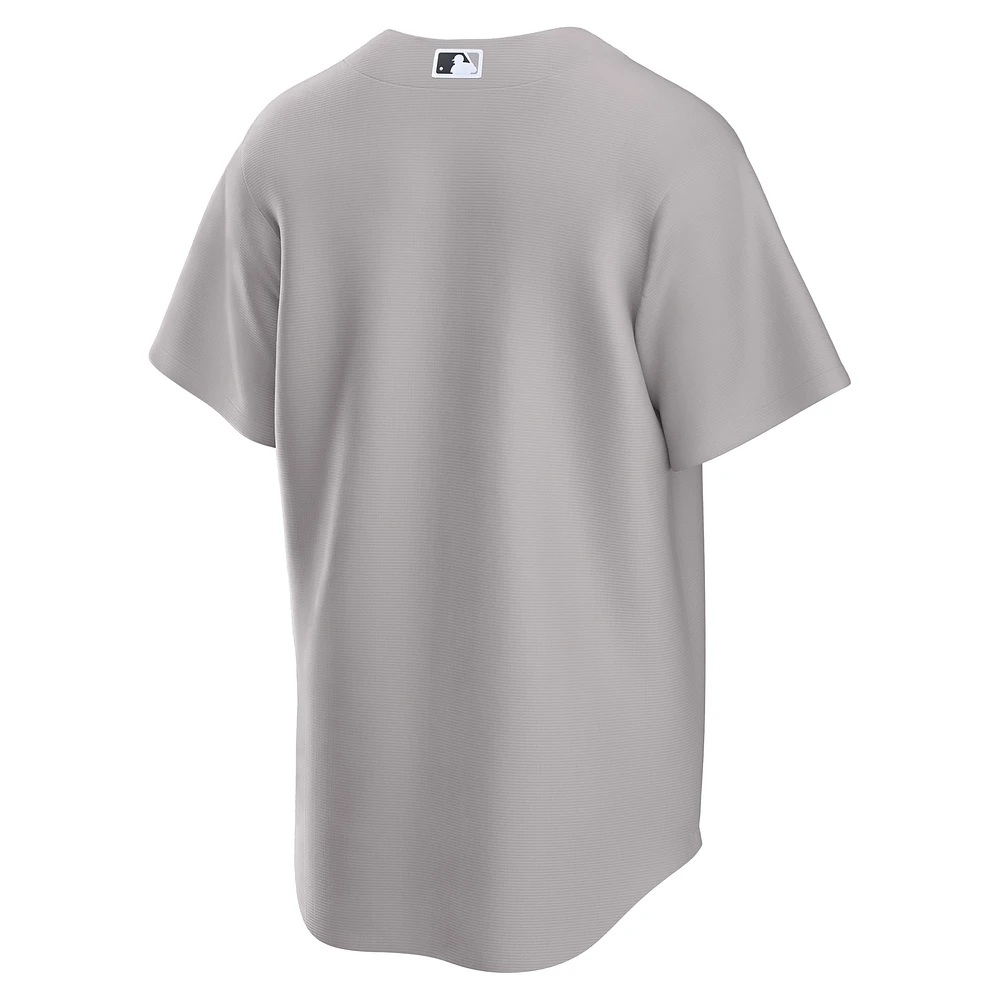 Men's Nike  Gray New York Yankees Away Replica 2.0 Jersey
