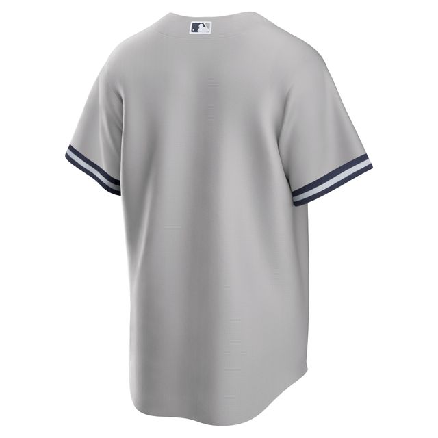 Maillot d'équipe Nike New York Yankees Road Replica gris pour homme