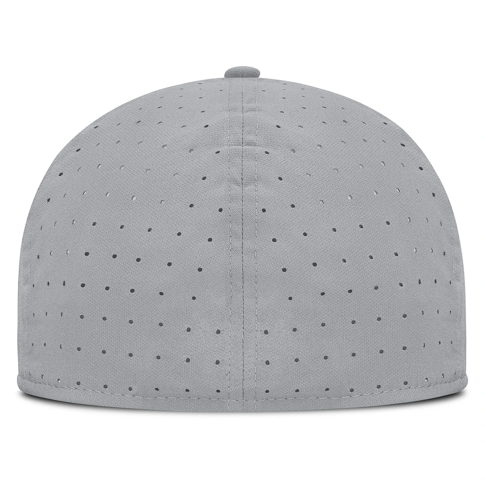 Men's Nike Gray New York Yankees True Performance Fitted Hat