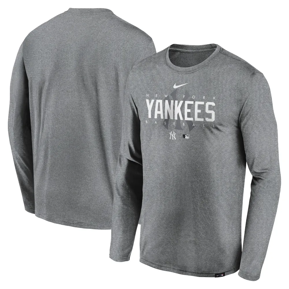 Lids New York Yankees Nike Authentic Collection Team Logo Legend  Performance Long Sleeve T-Shirt