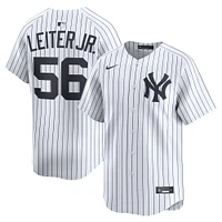 Maillot de joueur Nike Mark Leiter Jr. blanc New York Yankees Home Limited pour homme