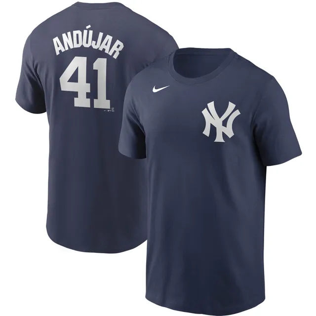 Men's Nike Gio Urshela Navy New York Yankees Name & Number T-Shirt