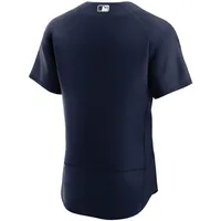 Maillot d'équipe authentique alternatif des New York Yankees Nike bleu marine pour homme