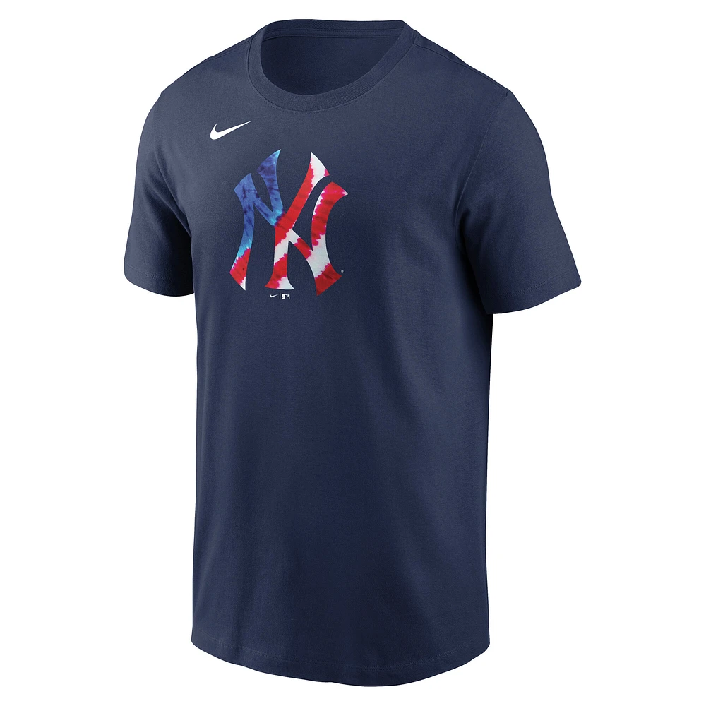 T-shirt Nike Americana bleu marine des Yankees de New York pour homme