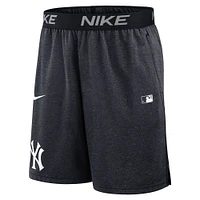 Men's Nike Navy New York Yankees Authentic Collection Performance Knit Shorts