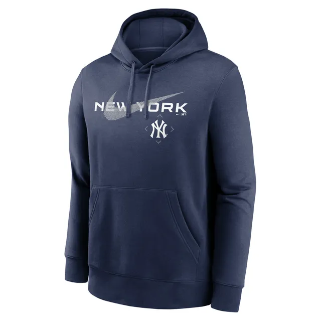 New York Yankees Nike Swoosh Pullover Fleece - Mens