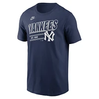 Men's Nike  Navy New York Yankees Cooperstown Collection Retro T-Shirt