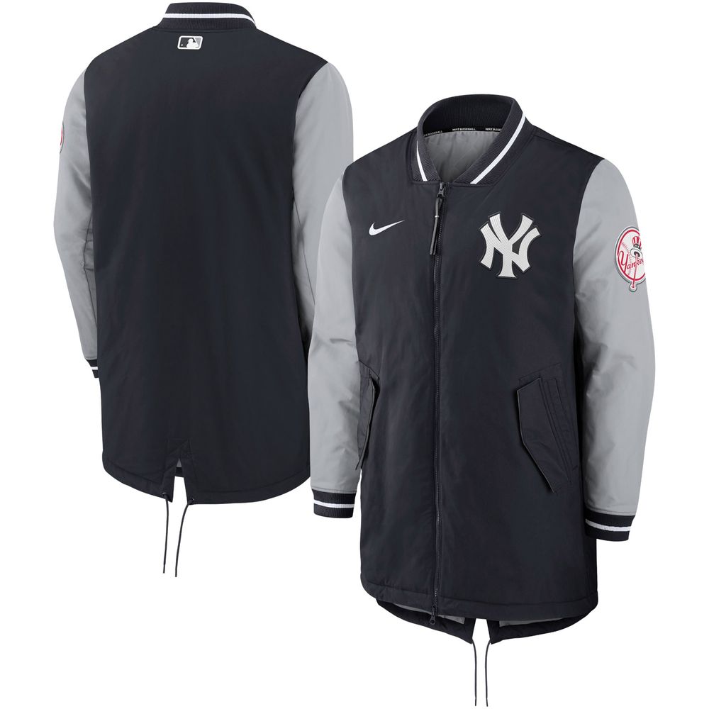 Lids New York Yankees Nike Game Authentic Collection Performance Raglan  Long Sleeve T-Shirt - Gray/Navy