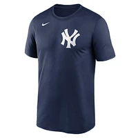 T-shirt Fuse Legend Nike bleu marine pour hommes des Yankees de New York