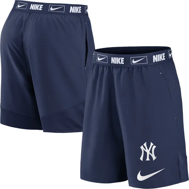 Nike Women's New York Yankees Blue Authentic Collection Flex Vent  Performance Team Short