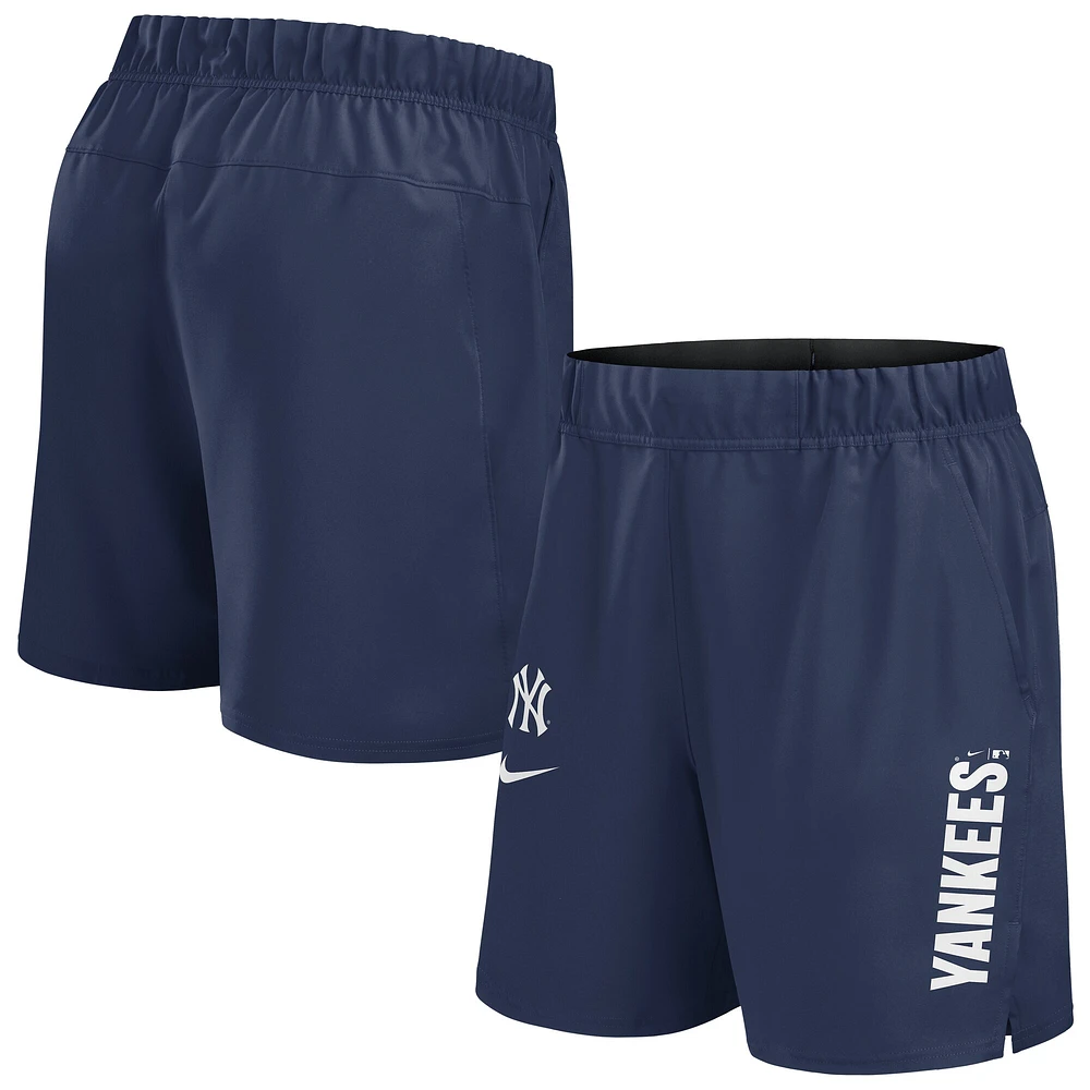 Short Nike Victory Performance tissé bleu marine des Yankees de New York pour homme